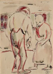 Bauer und Bäuerin